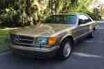 560 SEC, Florida Import, rostfrei, BJ 1988, TÜV neu,
