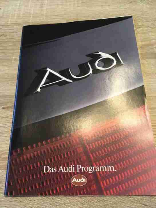 6 X für Audi Fans, Preislisten, Broschüren, Audi Quattro etc