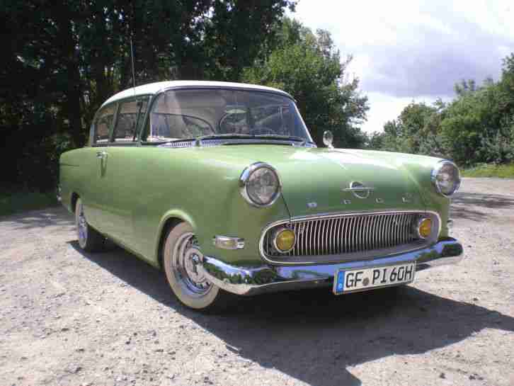 60´er Opel Olympia Rekord P1 mit H-Zulassung, vollrestauriert, TÜV neu !!!