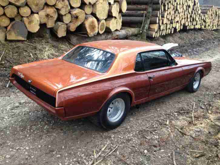 67’ Ford V8 Pro Street Charger Muscle Car Oldtimer Mercury Cougar 865 PS 1/4mile