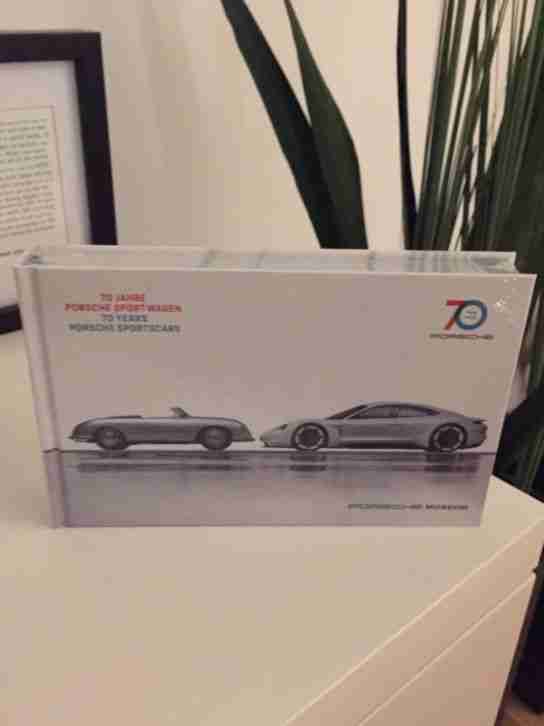 70 Jahre Porsche sportwagen bildband NEU