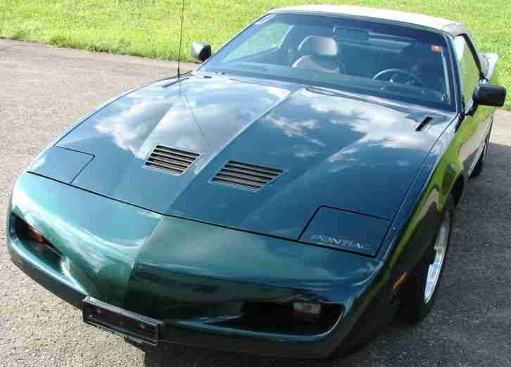 92er Pontiac Firebird Trans Am Vollcabriolet - 5 lt. V8 - 4-Gang Automatikgetr.