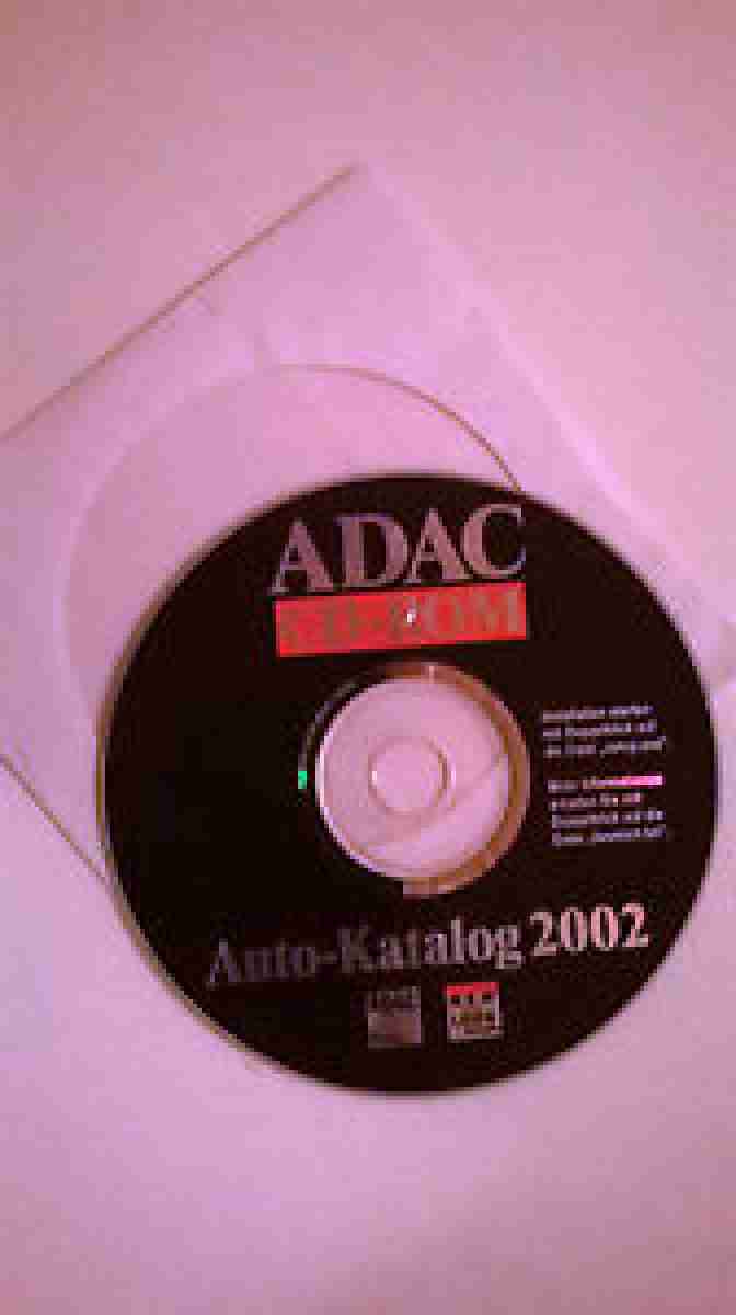 ADAC Auto Katalog 2002 CD ROM