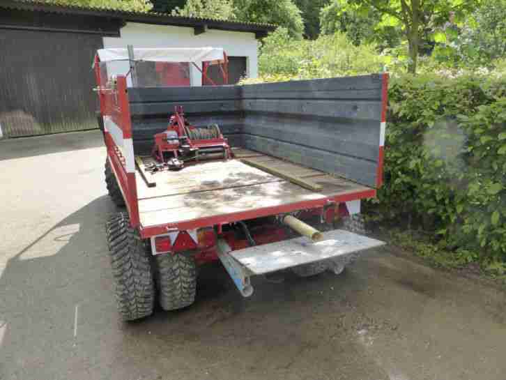 AEBI TP20 Bergtraktor Allrad Schlepper, Kriechgang, Kabine