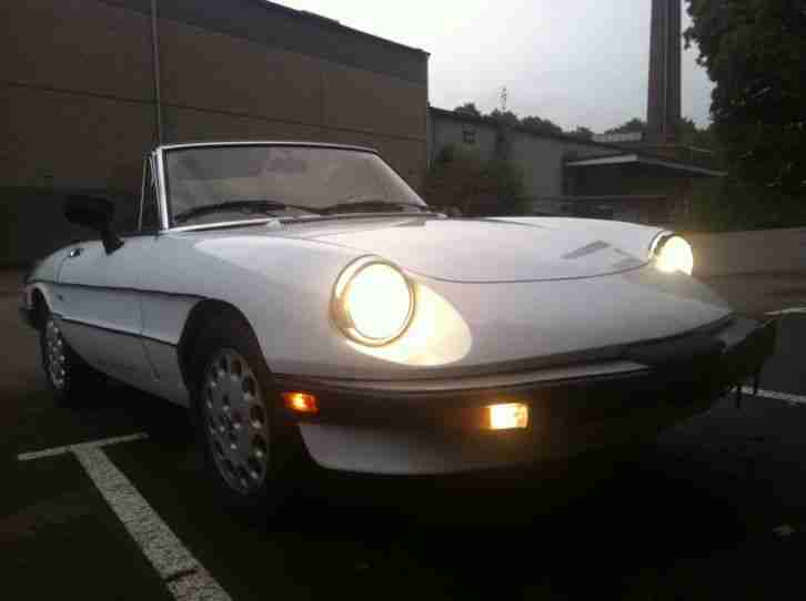 ALFA ROMEO SPIDER 2,0 1996 ERSTE HAND RECHNUNGEN UEBER 15000$ TOP