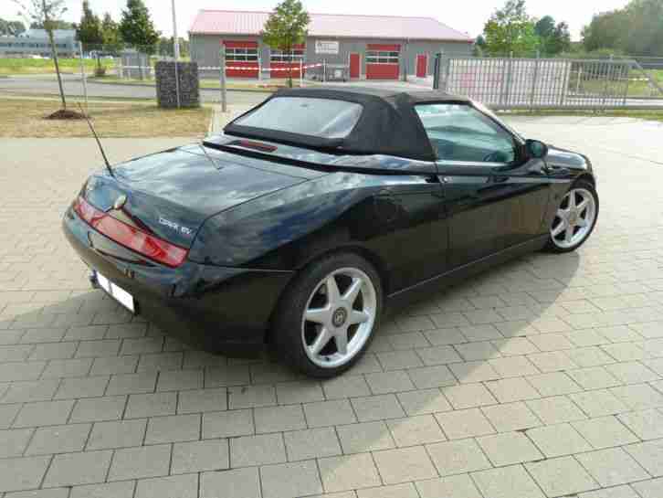 ?? ALFA ROMEO SPIDER T SPARK CABRIO 2,0 16V 150 PS 172tkm LEDER KLIMA TÜV NEU ??
