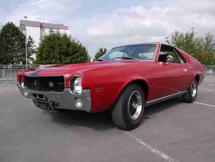 AMC AMX 390 V8, 6,4l Hubraum, 350 SAE-PS, Rarität in TOP Zustand