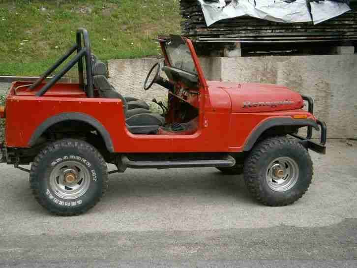 AMC Jeep CJ 7 4.200cm³ 120PS Gas Benzin