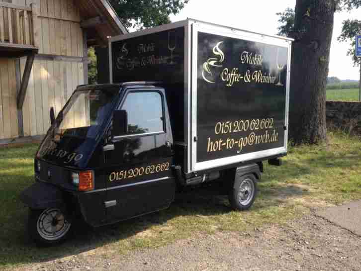 APE TM Verkaufswagen Mobile Coffee & Weinbar