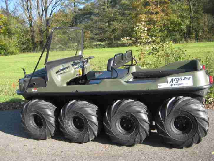 ARGO 8x8 Avenger 700 HD,Gebrauchtfahrzeug, 26PS, Bj 2006, 165 Betriebsstunden