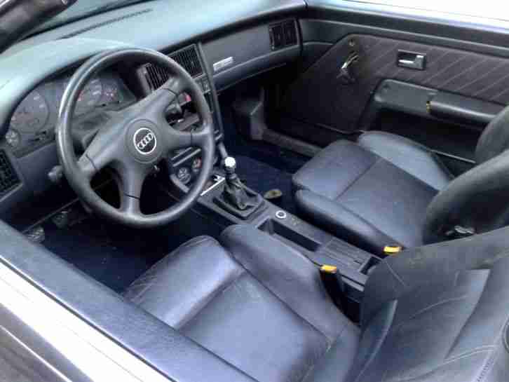 AUDI 80 CABRIO 2,3 SCHWARZMETT.