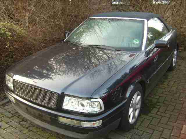 AUDI 80 CABRIO Kabriolet 2,0 L 116PS BJ1995 LPG-Gasanlage Alufelgen Sportauspuff