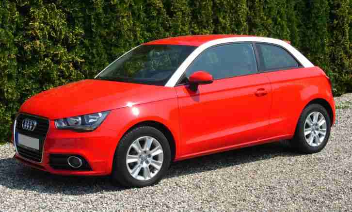 AUDI A1 TDI S-TRONIC Navi, Klima, Temp. etc., Volle Werksgarantie bis 11/2016