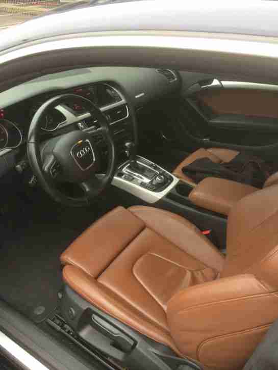 AUDI A5 2,7 TDI 8T S-LINE LEDER BRAUN BANG OLUFSEN NAVI PANORAMA