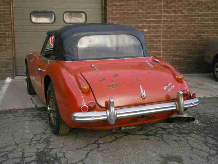 AUSTIN HEALEY 3000 1962 ORIGINALES AUTO MARK 2 BT7