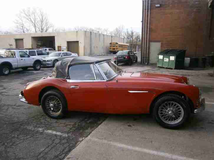 AUSTIN HEALEY 3000 1962 ORIGINALES AUTO MARK 2 BT7