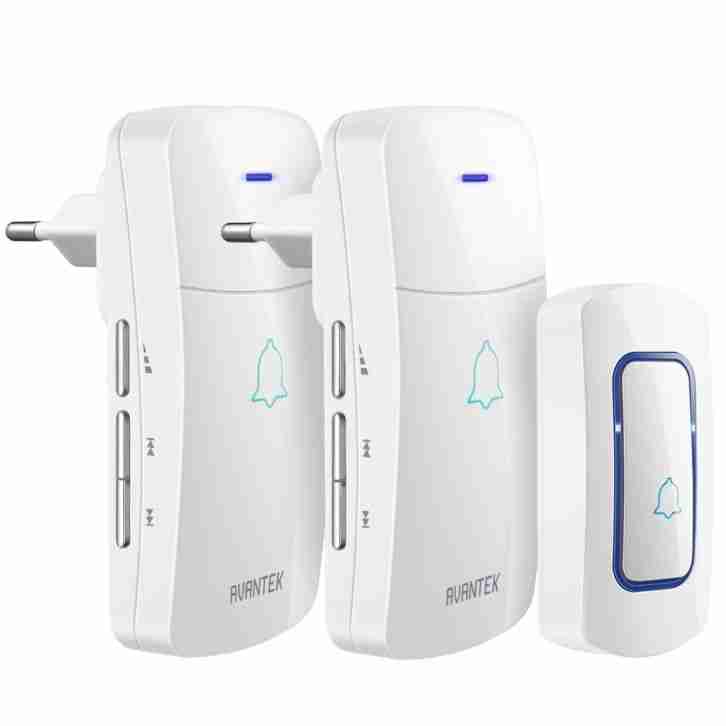 AVANTEK Türklingel kabellose Funkklingel 400m