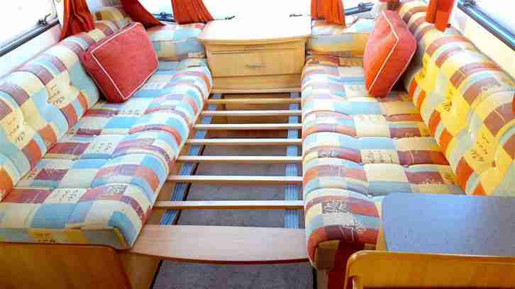 AVONDALE BIANCO 55 Caravan autark 2005 WOHNWAGEN Etagenbett Dusche WC TÜV