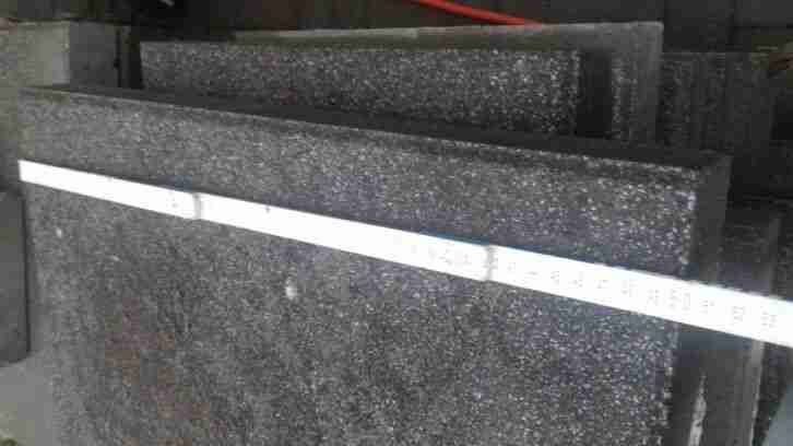 Abdeckplatten Mauer in Anthrazit