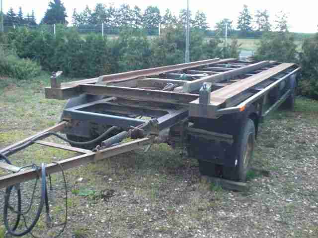 Abrollanhänger für Abrollcontainer Eggers HWT 18Z2 1