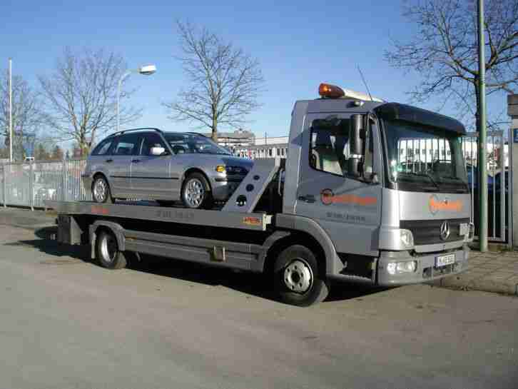 Abschleppwagen Abschlepper Mercedes Atego 2 Grüner