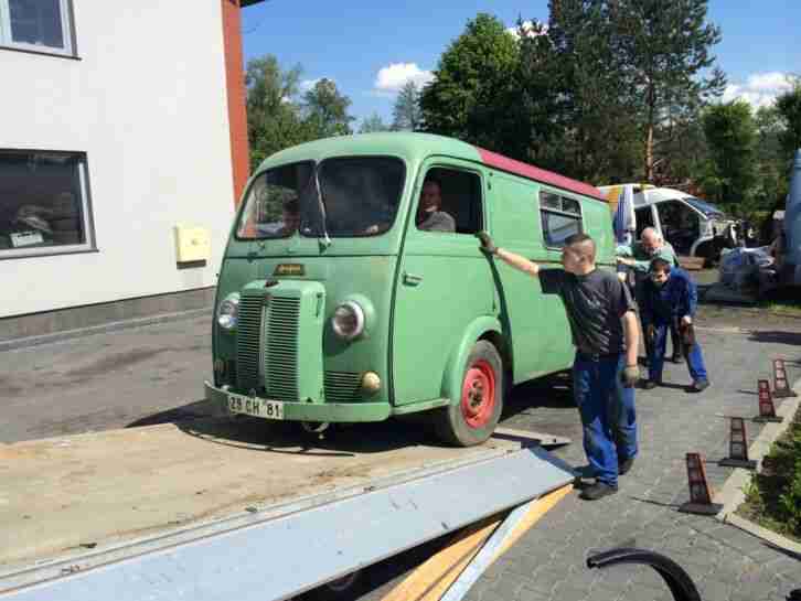 Absolute Rarität! Peugeot Transporter D3A aus den 50'ern!