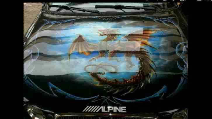 Airbrush-drache rover 25 ez 2001