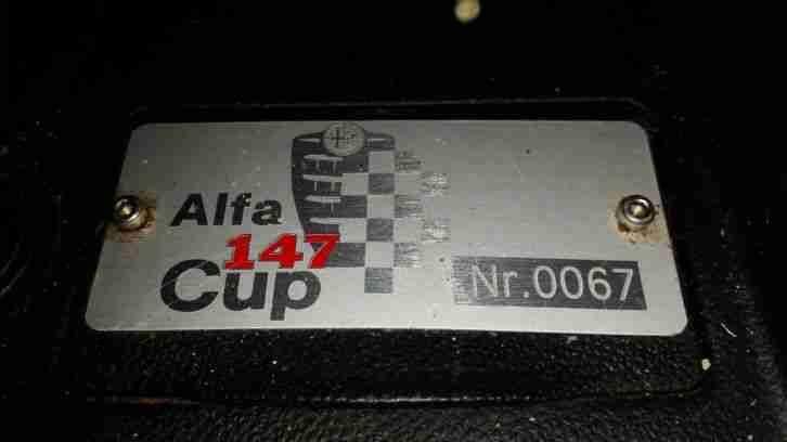Alfa Romeo 147 1.9 - original Sportscup Fahrzeug - schwer beschädigt