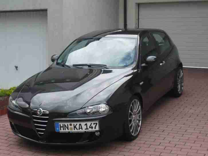 Alfa Romeo 147 2.0 TS mit LPG Gasanlage Selespeed Vorbesitzer VfB Stuttgart