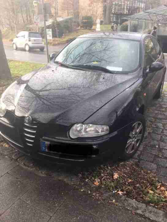 Alfa Romeo 147 schwarz Bastlerfahrzeug