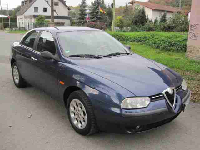 Alfa Romeo 156, 2,0 TÜV & ASU NEU, 1.Hand, Servo, ZV, Klima, Alu, Winterreifen