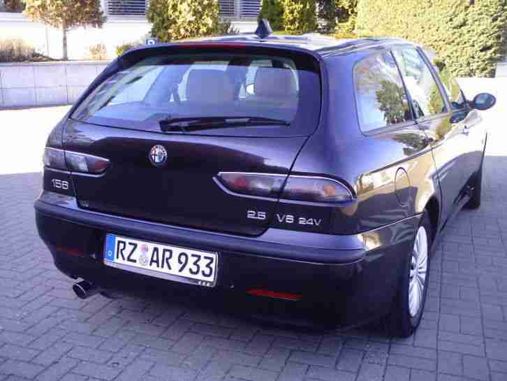 Alfa Romeo 156 SW -2;5 V6 - 6-Gg. - Vollausstt. - TÜV 03/17