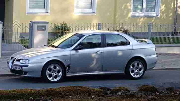 Alfa Romeo 156 TS 2.0 16V silber mit Lederausstattung Seelespeed