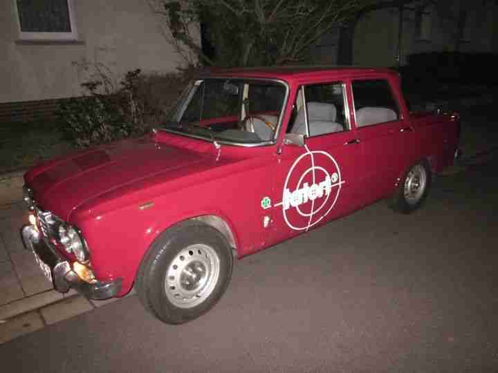 Alfa Romeo Giulia 1300 original Tatort Kommissar Kopper Ludwigshafen