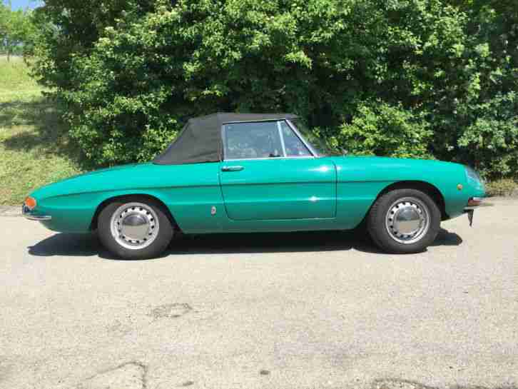 Alfa Romeo Rundheck Spider, 1600 Bj. 68