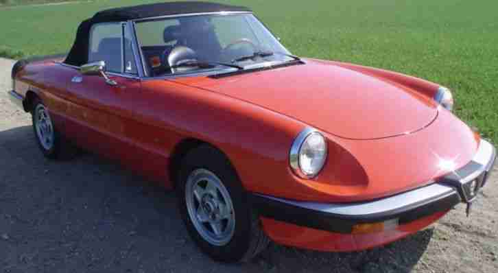 Alfa Romeo Spider, Bj 86, Sehr guter Origianl