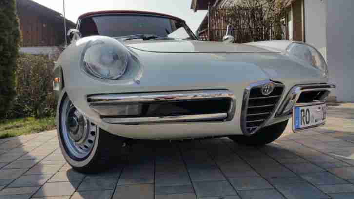 Alfa Romeo Spider Rundheck Bj.1967 Classic Data Note 1-