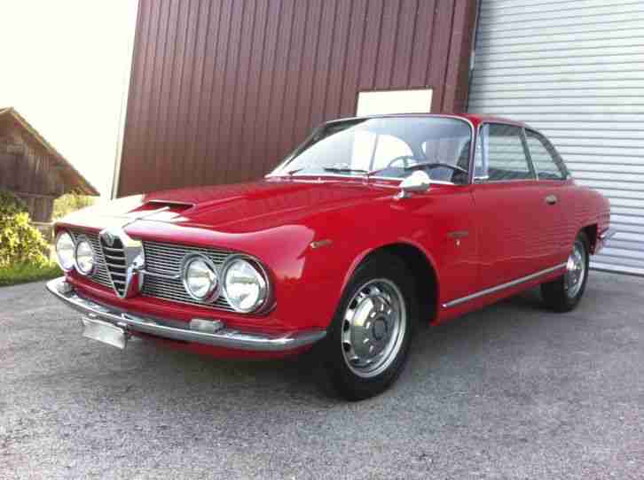 Alfa Romeo Sprint 2600, 6 Zylinder, 145 PS, Jg.1964