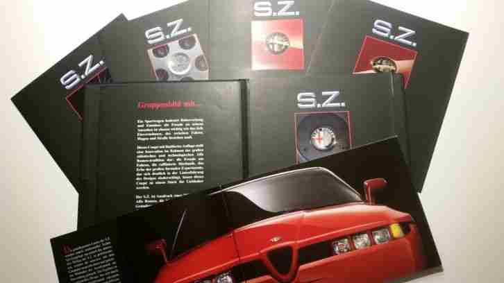 Alfa S.Z. Fahrzeugdokumentation