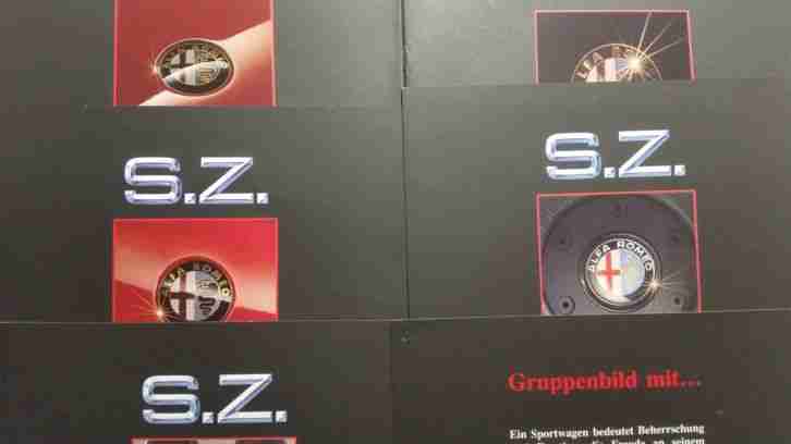Alfa S.Z. Fahrzeugdokumentation
