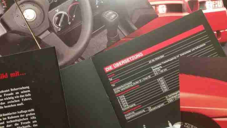 Alfa S.Z. Fahrzeugdokumentation