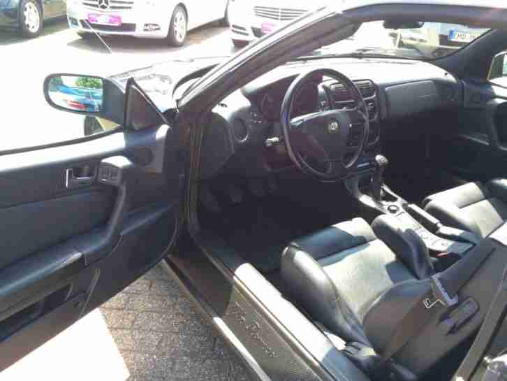 Alfa Spider 2.0 Twin Spark mit Hardtop , 77.000 km scheckheft schwarz-met