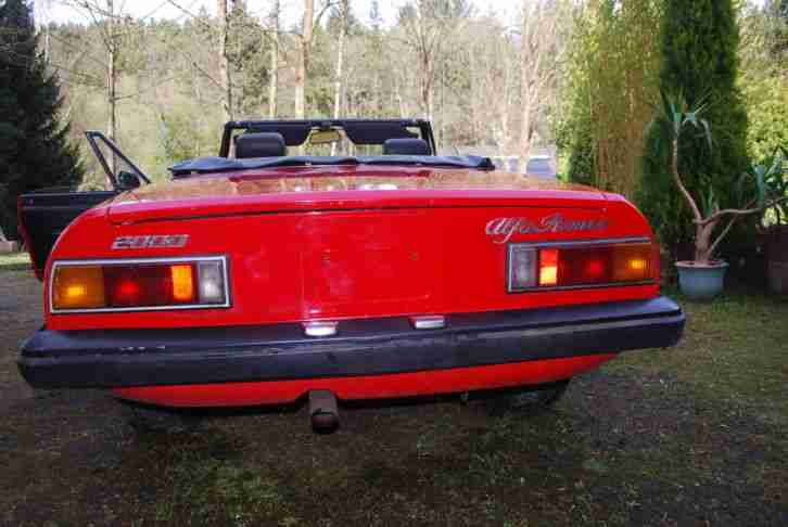 Alfa Spider 2000