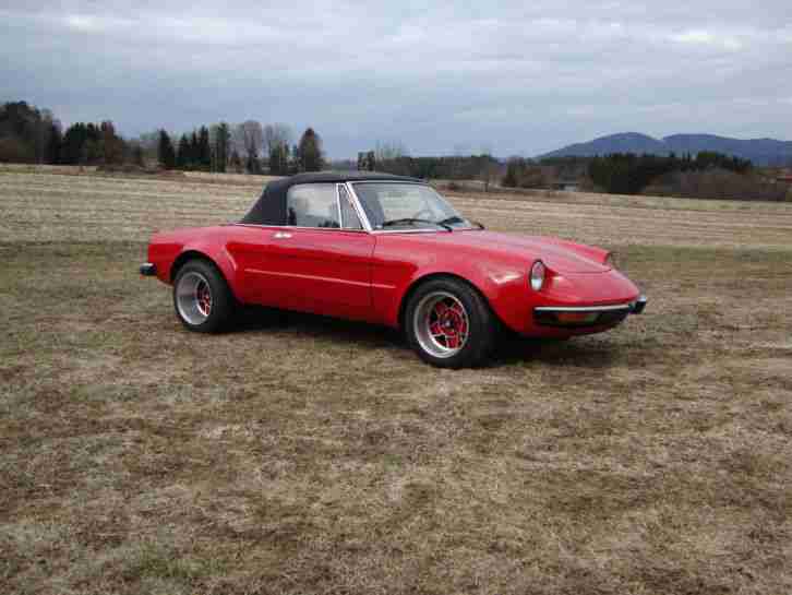 Alfa Spider 2000 Fastback Einzelstück, 131 PS, Der Hammer !!