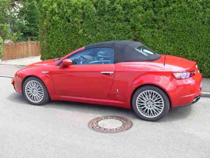 Alfa Spider 3.2 JTS V6 24V Q4 Exclusive 1.Hand TOP gepflegt Sommer/Garagenwagen