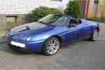 Alfa Spider Edizione 2004 blau ti Leder elektr. Verdeck