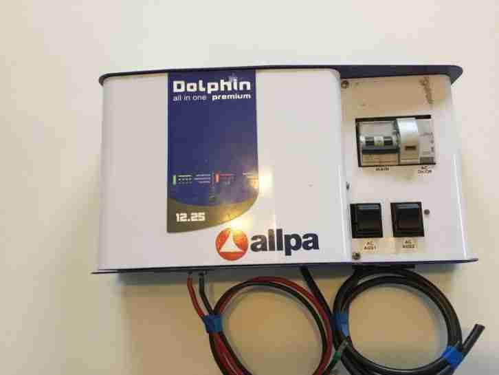 Allpa Dolphins Batterie Ladegerät 220 Volt 12 Volt 25