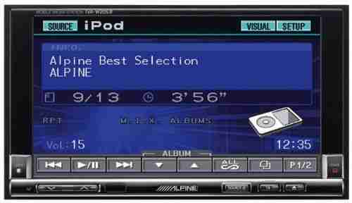 Alpine Iva W205R 2 din radio