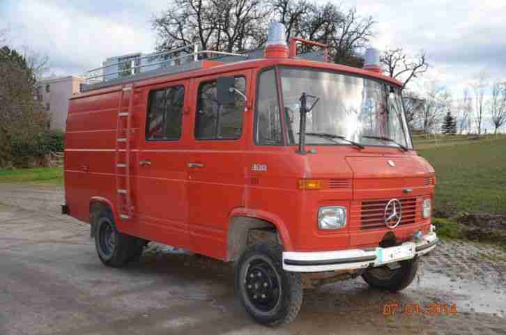 Alte Mercedes Benz Feuerwehr 408 TÜV 12 15 H Zulassung