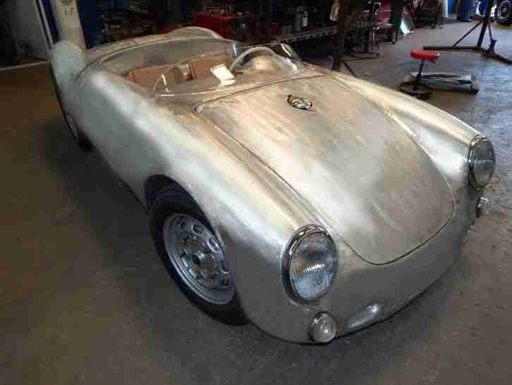 Aluminium SPYDER Reproduktion von Alloycars wie originaler 550-90